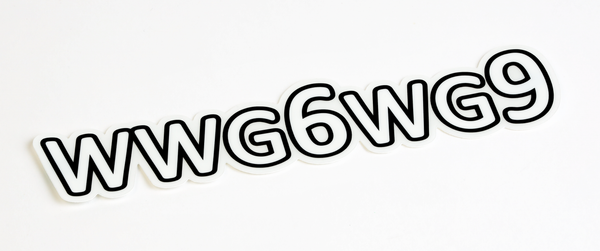 wwg6wg9 Sticker